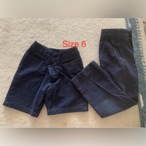 Girls Uniform Bottoms Size 6 Elder-wear
